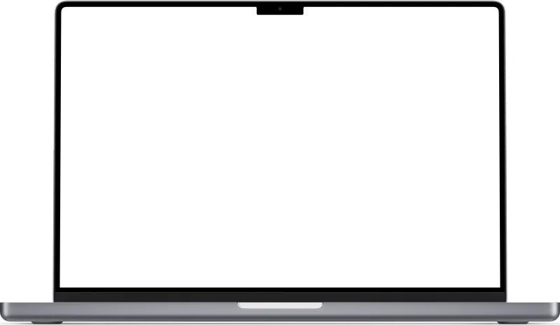 Mockup de MacBook